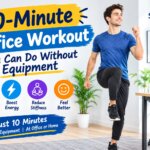 10-minute office workout without equipment
