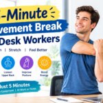 5-minute movement break for desk workers