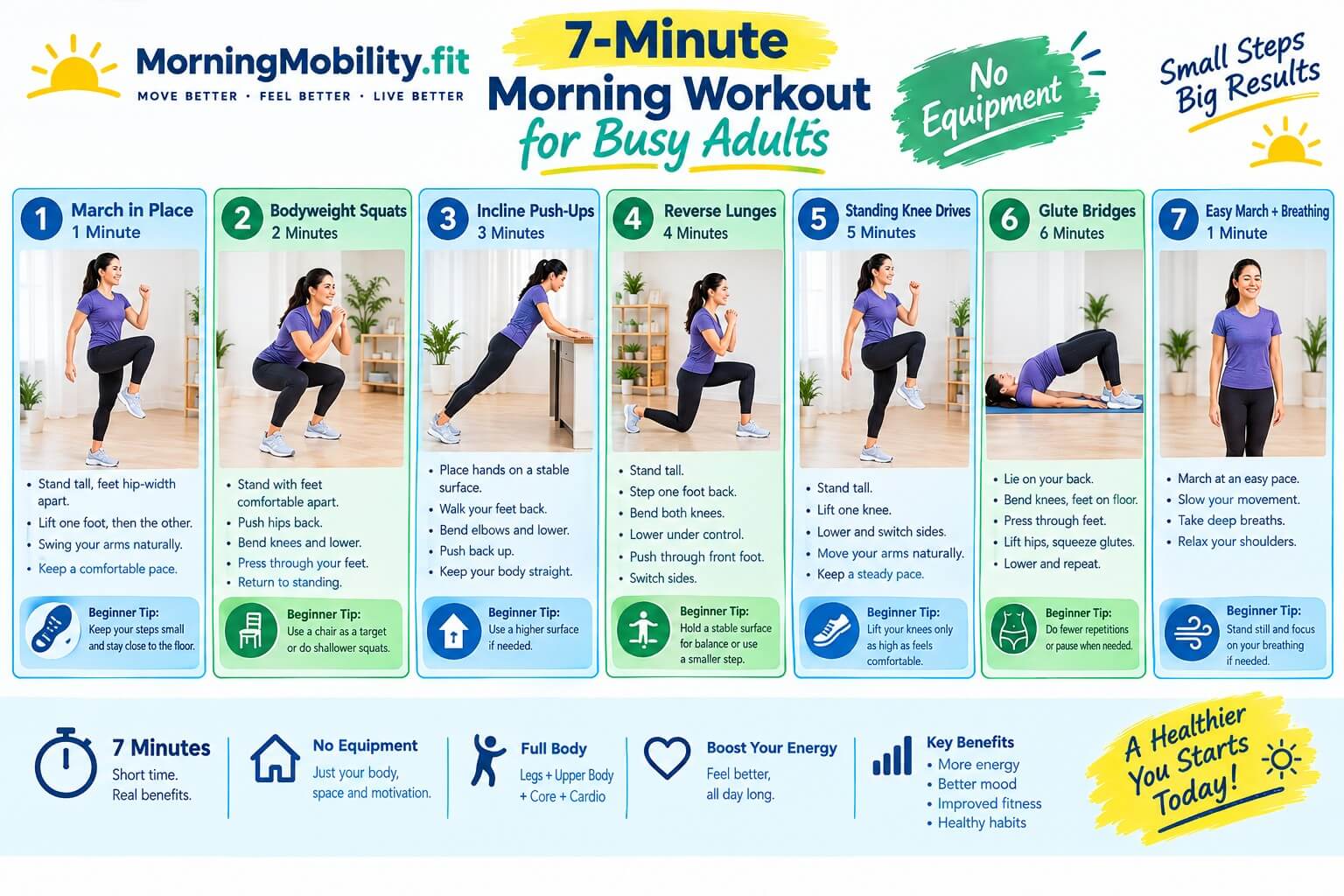 7-minute-morning-workout-for-busy-adults-steps