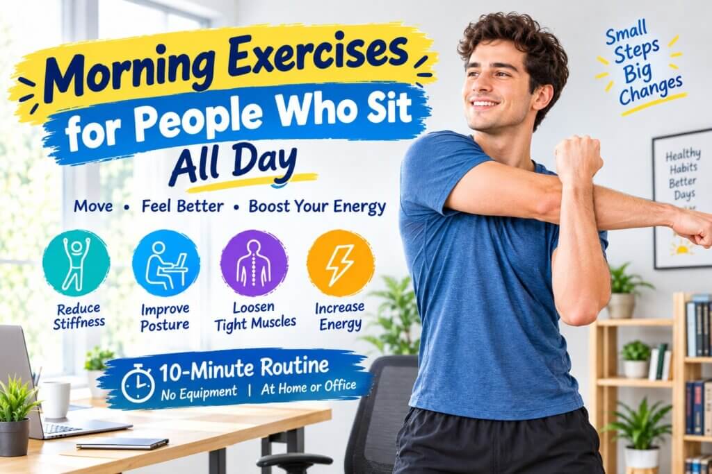 morning exercises for people who sit all day