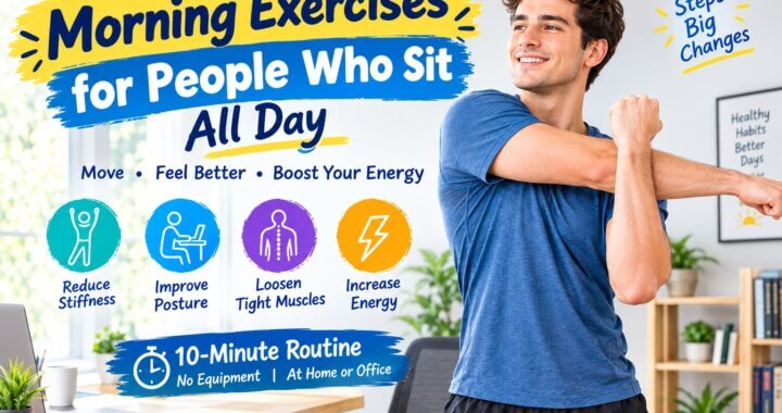 morning exercises for people who sit all day