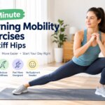 morning mobility exercises for stiff hips for beginners